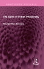 The Spirit of Indian Philosophy - eBook