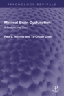 Minimal Brain Dysfunction : A Prospective Study - eBook