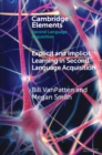 Explicit and Implicit Learning in Second Language Acquisition - eBook