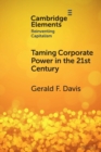 Taming Corporate Power in the 21st Century - Book