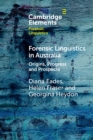 Forensic Linguistics in Australia : Origins, Progress and Prospects - Book