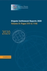 Dispute Settlement Reports 2020: Volume 2, Pages 519 to 1146 - eBook