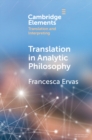 Translation in Analytic Philosophy - Book
