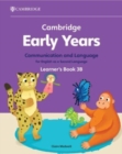 Cambridge Early Years Communication and Language for English as a Second Language Learner's Book 3B : Early Years International - Book