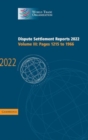 Dispute Settlement Reports 2022: Volume 3, Pages 1215 to 1966 - Book