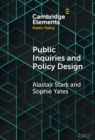 Public Inquiries and Policy Design - Book