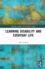 Learning Disability and Everyday Life - Book
