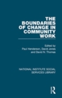 The Boundaries of Change in Community Work - Book