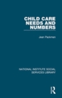 Child Care Needs and Numbers - Book