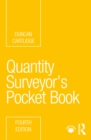 Quantity Surveyor's Pocket Book - Book