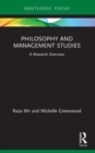 Philosophy and Management Studies : A Research Overview - Book
