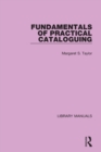 Fundamentals of Practical Cataloguing - Book