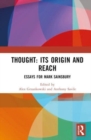 Thought: Its Origin and Reach : Essays for Mark Sainsbury - Book