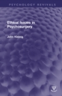 Ethical Issues in Psychosurgery - Book