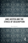 Jane Austen and the Ethics of Description - Book