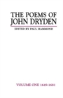 The Poems of John Dryden: Volume One : 1649-1681 - Book