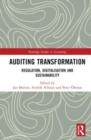 Auditing Transformation : Regulation, Digitalisation and Sustainability - Book
