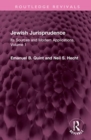 Jewish Jurisprudence : Its Sources and Modern Applications, Volume 1 - Book