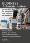 Business Administration : An Introduction for Managers and Business Professionals - Book