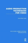 Audio Production Techniques for Video - Book