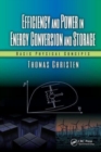 Efficiency and Power in Energy Conversion and Storage : Basic Physical Concepts - Book