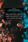 Balancing Unity and Diversity in EU Legislation - eBook