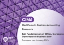 CIMA BA4 Fundamentals of Ethics, Corporate Governance and Business Law : Passcards - Book