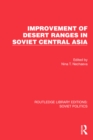 Improvement of Desert Ranges in Soviet Central Asia - eBook
