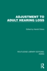 Adjustment to Adult Hearing Loss - eBook