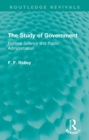 The Study of Government : Political Science and Public Administration - eBook