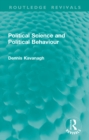 Political Science and Political Behaviour - eBook