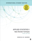 Applied Statistics I - International Student Edition : Basic Bivariate Techniques - Book