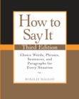 How to Say It, Third Edition - eBook