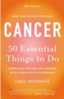 Cancer: 50 Essential Things to Do - eBook