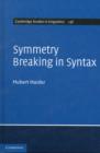 Symmetry Breaking in Syntax - Book