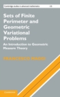Sets of Finite Perimeter and Geometric Variational Problems : An Introduction to Geometric Measure Theory - Book