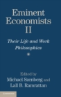 Eminent Economists II : Their Life and Work Philosophies - Book