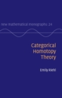Categorical Homotopy Theory - Book