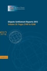 Dispute Settlement Reports 2012: Volume 11, Pages 5749-6248 - Book