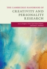 The Cambridge Handbook of Creativity and Personality Research - Book