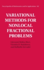 Variational Methods for Nonlocal Fractional Problems - Book