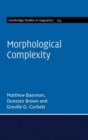 Morphological Complexity - Book
