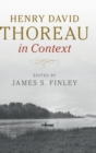 Henry David Thoreau in Context - Book