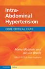 Intra-Abdominal Hypertension - eBook