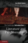 The Cambridge Introduction to Literature and Psychoanalysis - Book