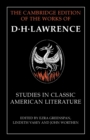 Studies in Classic American Literature - Book
