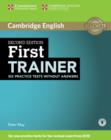 First Trainer Six Practice Tests without Answers with Audio - Book