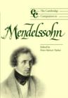 The Cambridge Companion to Mendelssohn - eBook