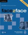 face2face Pre-intermediate Teacher's Book with DVD - Book