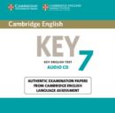Cambridge English Key 7 Audio CD : Authentic Examination Papers from Cambridge English Language Assessment - Book